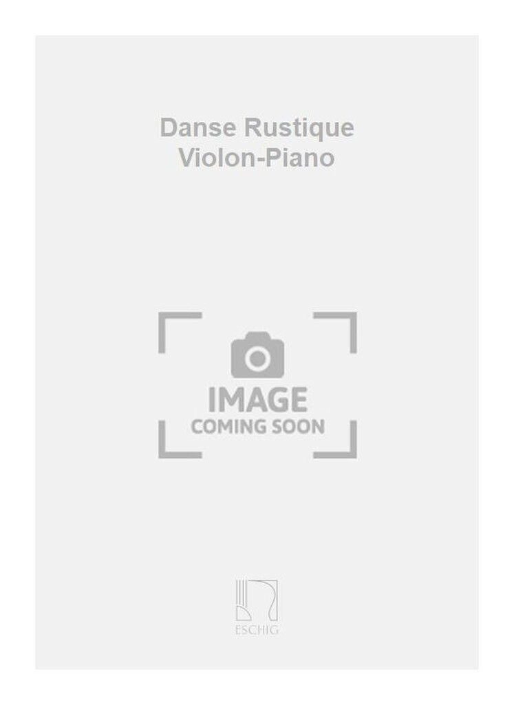 Danse Rustique Violon-Piano